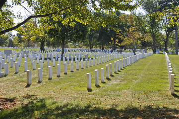 Fototapeta na wymiar Arlington National Cemetery, Arlington County, Virginia, USA
