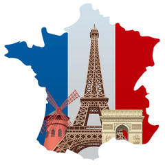  landmarks of france