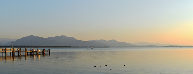 Sunset - Chiemsee - Bavaria