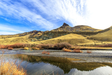 Sheep Rock in John Day Fossil Beds National Monument