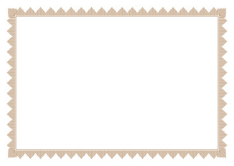Gold border in bar line style