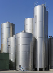 stainless steel tanks for the food ot chemical industry or other purpose