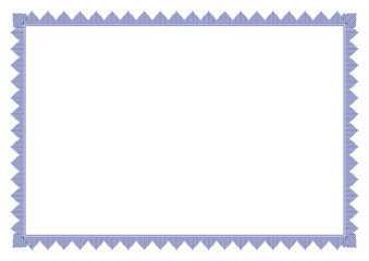 Blue border in bar line style