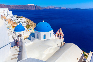 Obraz premium Santorini island, Greece