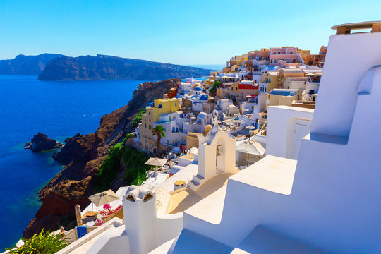 Fototapeta Santorini island, Greece