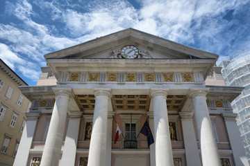 Obraz premium Chamber of Commerce in Trieste, Italy