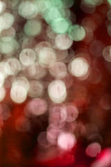 abstract blur green and red color for background