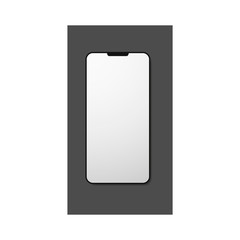 mobile phone blank mockup