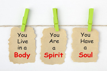 Body Spirit Soul Concept