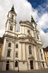 Fototapeta na wymiar Piaristenkirche 