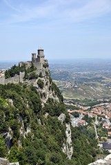 Guaita,the first tower of San Marino Republic