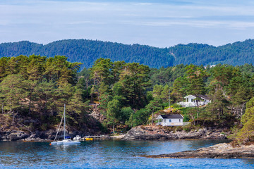 Summer house near Bergen, Norway.