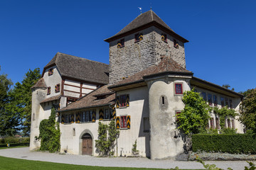 Fototapeta na wymiar Schloss Hegi. City Winterthur, Switzerland.