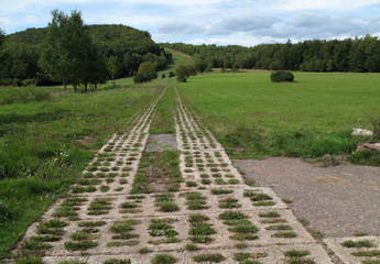 Ehemaliger innerdeutscher Grenzstreifen, jetzt Grünes Band
