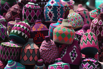 Colors in the oriental markets