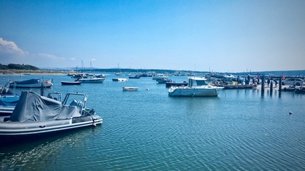 Fototapeta premium Boats on the water