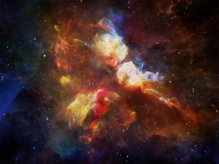 Fototapeta na wymiar Realms of Nebula