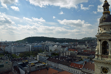 Budapest city view