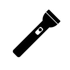 Flashlight icon, vector