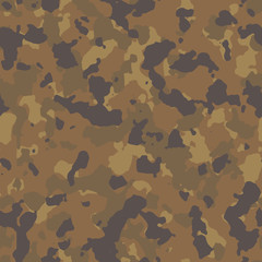Subtle brown seamless camo texture vector