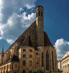 Fototapeta na wymiar Minoritenkirche in Wien