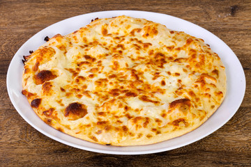 Tasty Cheese pizza