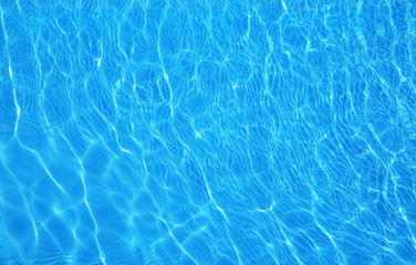 Clear refreshing water in swimming pool