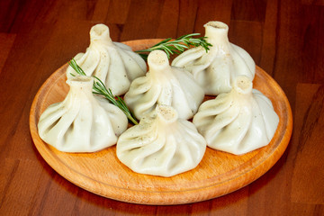 Georgian traditional Khinkali
