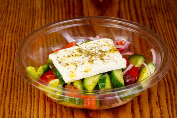 Traditional greek salad