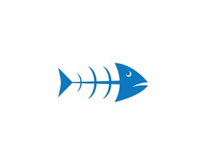 Fish logo template