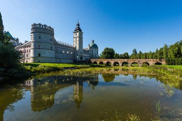 Schloss Krasiczyn - Polen - obrazy, fototapety, plakaty