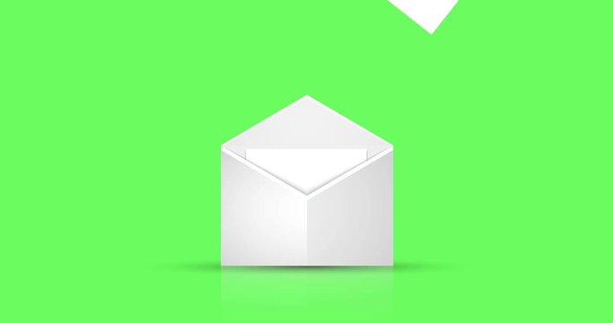 animation - modern motion envelope design background