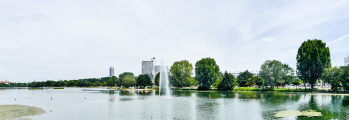 Obraz premium Panoramafoto Wöhrdersee Nürnberg