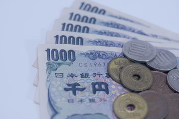 Japanese Yen(bills and coins)