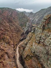 Cloudy day at Royal Gorge