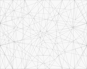 White triangle geometric line abstract vector illustration