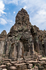 Obraz premium アンコールトム カンボジア シェムリアップ バイヨン寺院