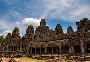 Fototapeta na wymiar アンコールトム　カンボジア　シェムリアップ　バイヨン寺院