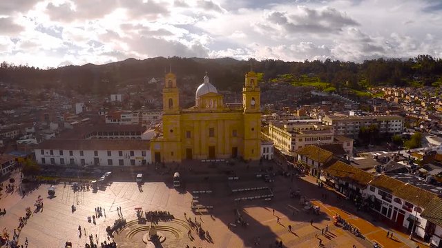 basilica iglesia Pueblo provincia basilica church Town province Colombia  Boyac&aacute; Chiquinquir&aacute; Santo 