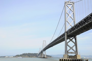 San Francisco - Oakland Bay Bridge in California, United States