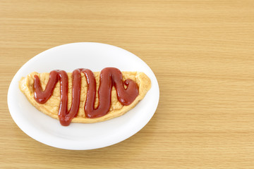 シンプルなオムレツ