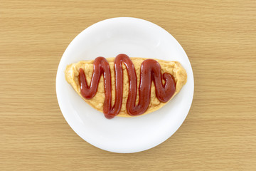 シンプルなオムレツ