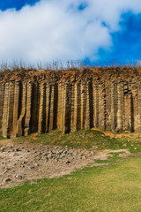 columnar basalt in Penghu, Taiwan