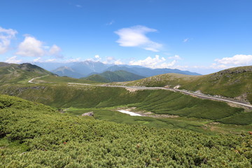 乗鞍岳　畳平の夏景色