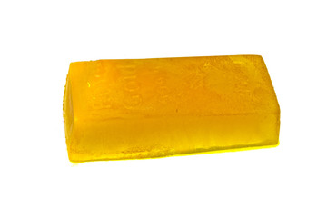 ice cubes isolated on white background