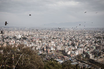 Cityscape of Kathmandu, Nepal