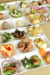 ビュッフェ料理　和食