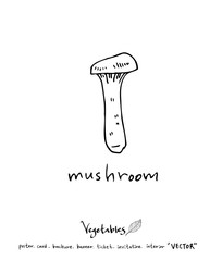 농산물 일러스트 / 손으로 그린 과일과 채소 그림