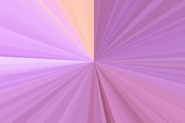 Purple disco abstract rays background. Colorful stripes beam pattern. Stylish illustration modern trend colors.