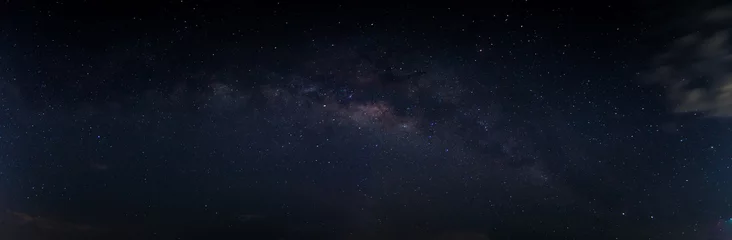 Foto op Canvas Hemelachtergrond en sterren & 39 s nachts Milkyway © Aukid